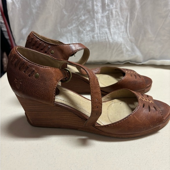 Frye Deidre Open Toe Sandals size 7.5 - Picture 4 of 6